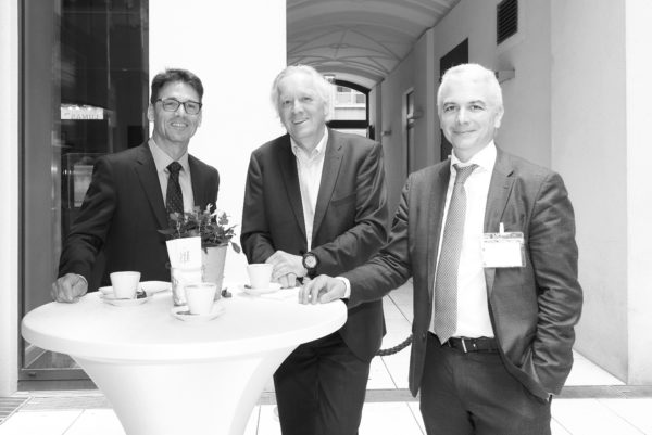 Dr. Wilfried Amann, Mag. Oskar Ulreich, Mag. Claudio Gligo
