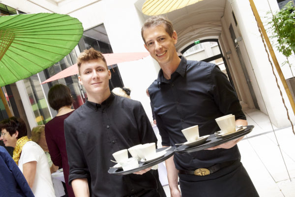 Bestens betreut wurden die Gäste vom Labstellen-Team