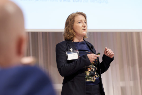Ann-Grit Lehmann stellte die Investmentstrategie der Stiftung EVZ vor