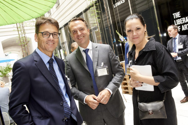 Dr. Wilfried Amann, Hubertus Theile-Ochel und Mag. Daniela Lehenbauer