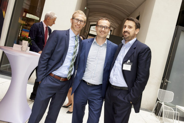 Mag. (FH) Stefan Jonas, Roman Thurner und Alexander Ahammer