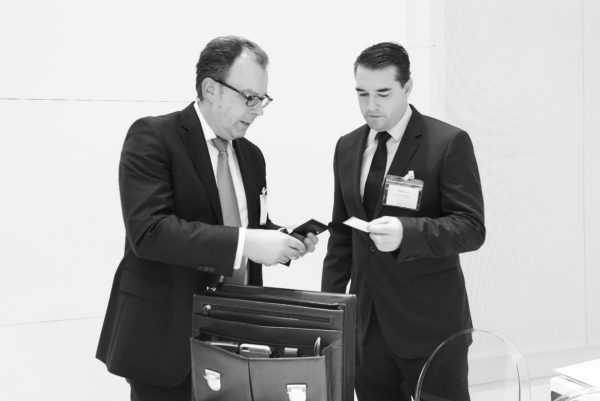 Andreas Hilka und Philipp Good