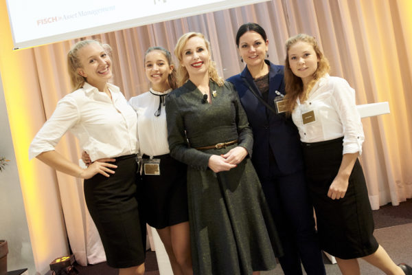 Das Barbara Bertolini-Team (v.l.n.r.): Antonia Czeitschner, Ella Hatadi, Mag. Daniela Lehenbauer und Judith Schneider