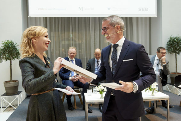 Mag. Thomas Wondrak mit Barbara Bertolini bei der Anmoderaton