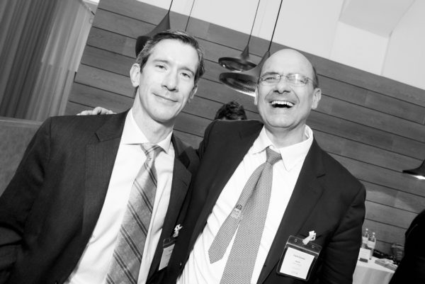 Alte Freunde trafen sich auch beim Herbstdialog: Die beiden Portfolio Manager Kyle Kloc und Frank Schwarz