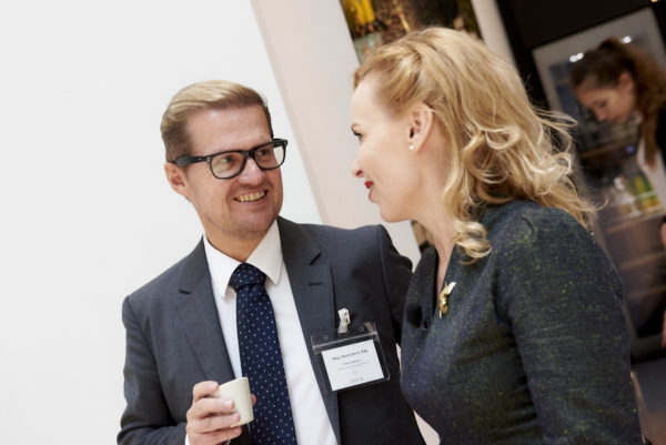 Vorarlberger im Small-Talk: Mag. Alexander Köb und Barbara Bertolini