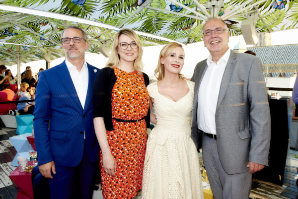 Mag. Thomas Wondrak und Sandra Hübner, beide konsequent-wondrak - betriebliche Altersvorsorge, Barbara Bertolini, Franz Groder, Allianz Investmentbank