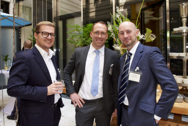 Mag. Alexander Köb, CELEUS Advisory, Robert Koch, FISCH Pensionskasse, Mag. Roland Pfeifer, Union Investment