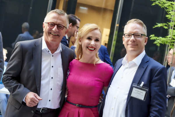 Manfred Purps, SOKA Bau Zusatzversorgungskasse, Barbara Bertolini, Dr. Steffen Gehring, Südwestmetall