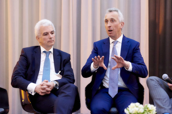 Mag. Claudio Gligo, Bonus Pensionskasse AG und Mag. Franz Partsch, OeNB - Oesterreichische Nationalbank