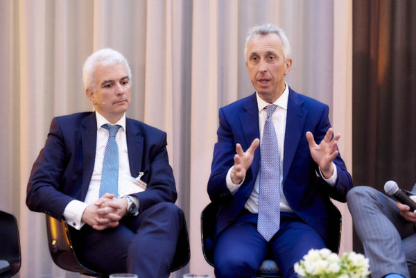 Mag. Claudio Gligo, Bonus Pensionskasse AG und Mag. Franz Partsch, OeNB - Oesterreichische Nationalbank