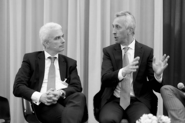 Mag. Claudio Gligo, Bonus Pensionskasse AG und Mag. Franz Partsch, OeNB - Oesterreichische Nationalbank