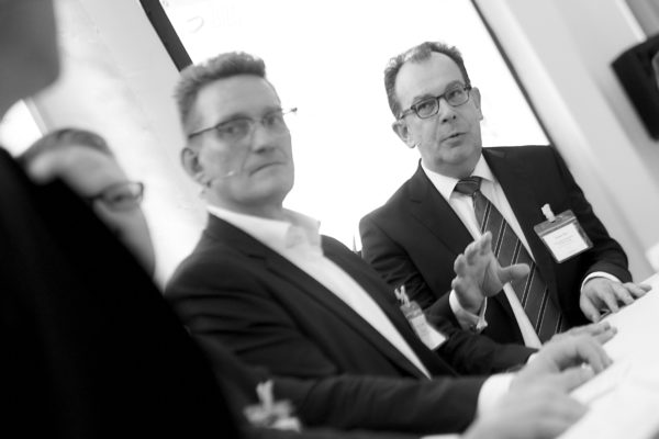 Dkfm. Arnd Münker, Valida Holding AG und Andreas Hilka, Pensionskasse der Hoechst-Gruppe