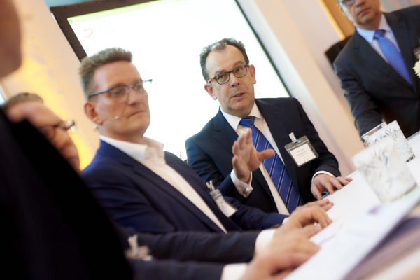 Dkfm. Arnd Münker, Valida Holding AG und Andreas Hilka, Pensionskasse der Hoechst-Gruppe