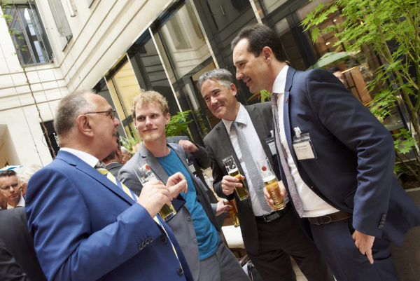 Franz Groder, Horst Wenzel, Martin Steininger, Gerald Loacker