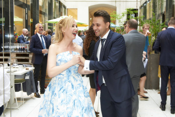 Barbara Bertolini und Jonas Fabian Randlinger