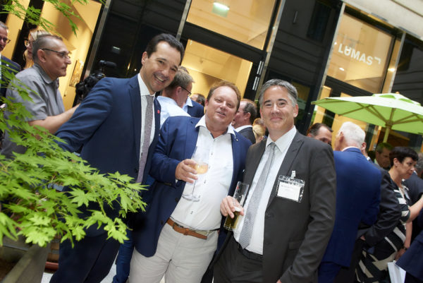 Gerald Loacker, Andreas Csurda und Martin Steininger