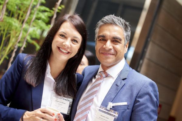 Anastassia Göringer, MainFirst mit Sikandar Salam, Fisch Asset Management