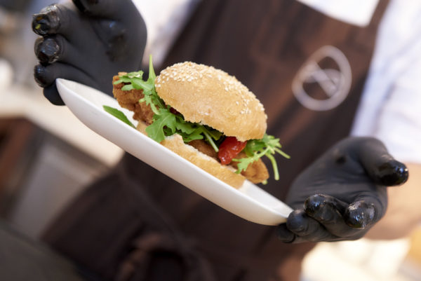 Zum Lunch am 2. Tag gab es ganz unkonventionell "Burger, Fries & Coke" - und alle waren glücklich!