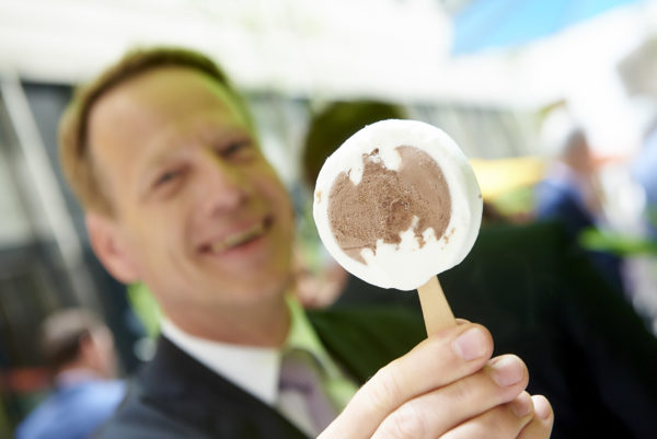 Das Batman-Eis kam besonders gut an!