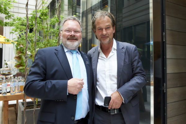 Werner Summer, ÖBV-Versicherung und Mag. Martin Vörös, VBV Vorsorgekasse AG