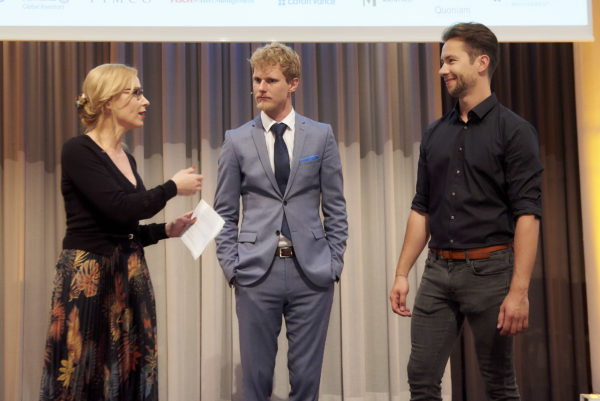 Barbara Bertolini, Horst Wenzel und Daniel Galehr