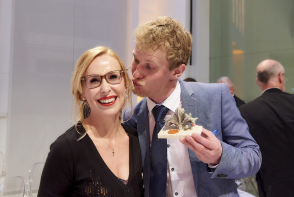 Barbara Bertolini und Flirt-Coach Horst Wenzel