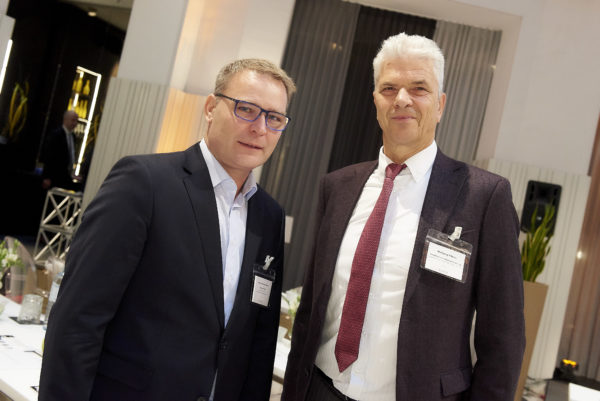 Mag. Johannes Kern, FIBEG Vermögensverwaltung Land Niederösterreich mit Wolfgang Völkers, Apothekerversorgung Niedersachsen, Berlin