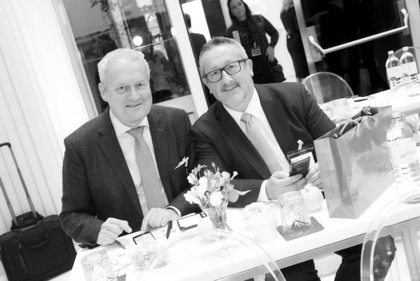 Klaus Stiefermann und Dr. Georg Thurnes, beide aba-Arbeitsgemeinschaft betriebliche Altersversorgung Berlin