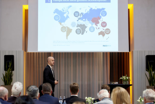 Eröffnungs-Keynote von Prof. Marcel Fratzscher "Wirtschaftlicher Ausblick in Zeiten der Unsicherheit und des Populismus"