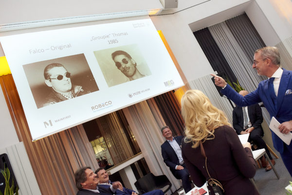 Barbara Bertolini und Mag. Thomas Wondrak bei der Anmoderation