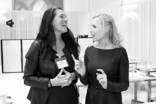 Viel Spaß zusammen hatten Ulrike Rhomberg, Pension Fund IBM Austria und Barbara Bertolini