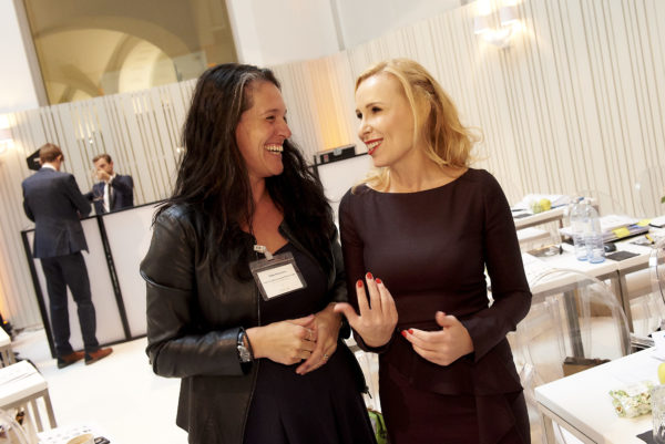 Viel Spaß zusammen hatten Ulrike Rhomberg, Pension Fund IBM Austria und Barbara Bertolini