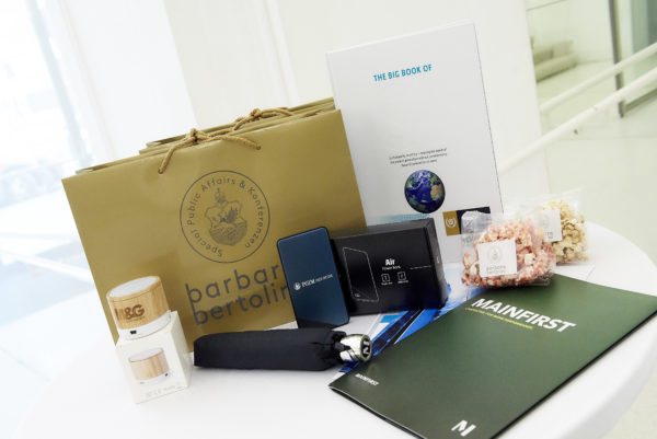 Und was würden Sie nun für ein Goodiebag unserer Sponsoren geben?!