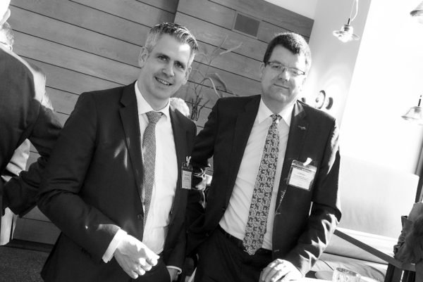 Andreas Mittler, PGIM und DI Silvio Eggner, Niederösterreichische Lebensversicherung