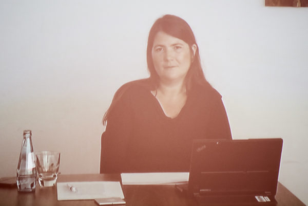 Sandra Hack, Principal Expert von der EIOPA - Europäische Aufsichtsbehörte für das Versicherungswesen und die betriebliche Altersversorgung, Frankfurt am Main wurde life für die Diskussion zugeschalten