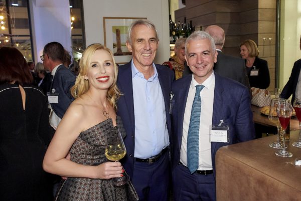 Barbara Bertolini, Dr. Wolfgang Huber und Mag. Claudio Gligo