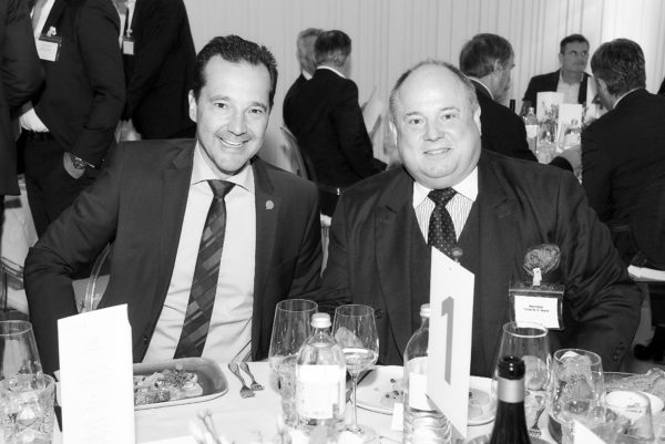 Abg.z.NR Mag. Gerald Loacker und Handelsrat Commendatore Florian W.O. Macho