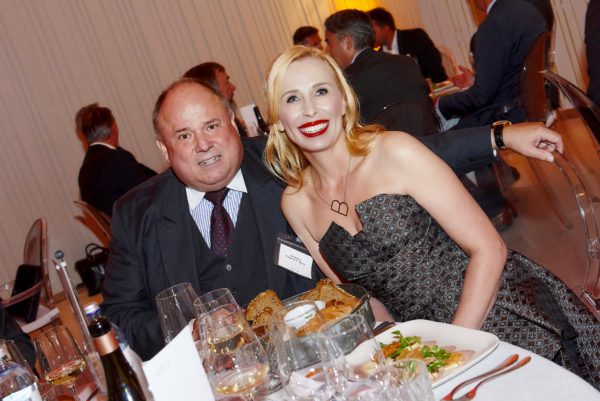 Handelsrat Commendatore Florian W.O. Macho und Barbara Bertolini