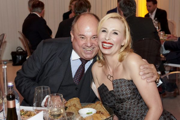 Handelsrat Commendatore Florian W.O. Macho und Barbara Bertolini