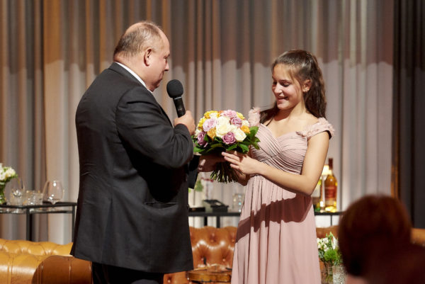 Rosen für Allegra Tinnefeld